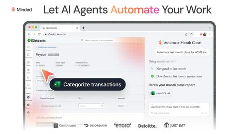 Minded application interface and features
