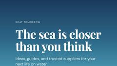 BoatTomorrow - product for Content Creation