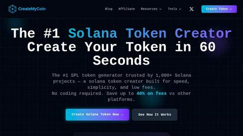 CreateMyCoin screenshot