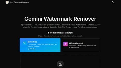 Easy Watermark Remover application interface and features