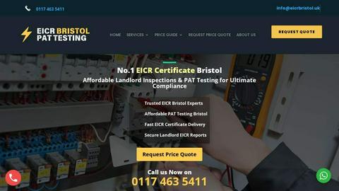 EICR Bristol screenshot