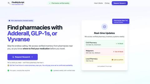 Find My Script screenshot