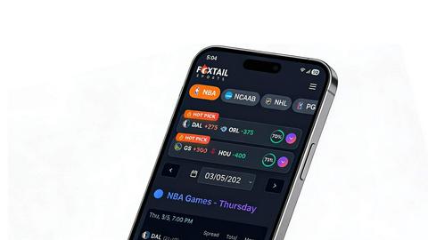 FoxtailSports.com application interface and features