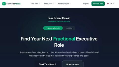 Fractional Quest application interface and features