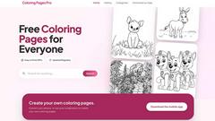 Coloring Pages Pro - product for Mobile Apps