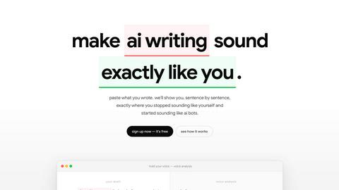 Hold Your Voice application interface and features