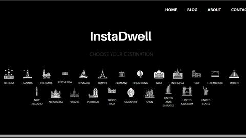 InstaDwell application interface and features