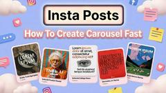 Insta Posts - product for Marketing