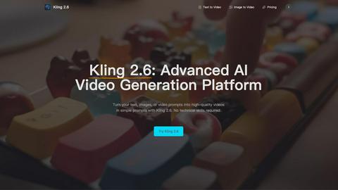 kling26 application interface and features
