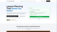 LessonPlanGenerator - product for productivity
