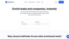 Linkfinder AI - product for productivity
