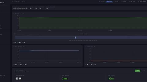 LoadTester application interface and features