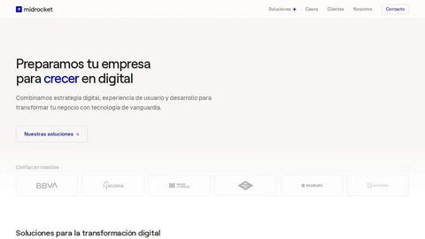 Midrocket application interface and features