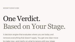 MonetizeMyVibe - product for productivity