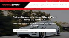 Premium Autos - product for E-commerce