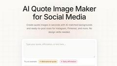 QuoteImageMaker - product for Design Tools