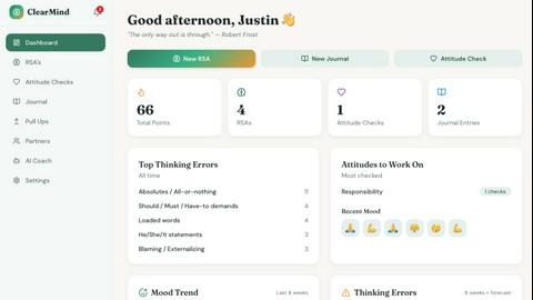 ClearMind AI screenshot