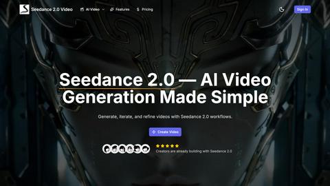 Seedance 2.0 AI Video Generator screenshot