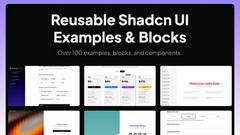 Shadcn Examples - product for Web Development