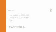 Shiru Notes - product for productivity