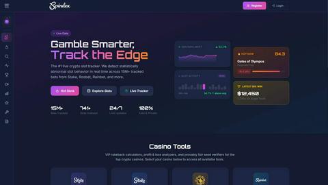 Spindex application interface and features