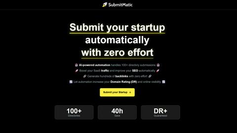 SubmitMatic application interface and features