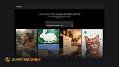 Supermachine - product for Image Generation