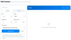 TDEE Calculator - product for Health