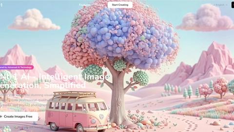 UNI-1 application interface and features