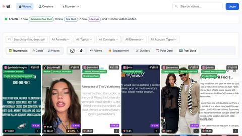 Video Database screenshot