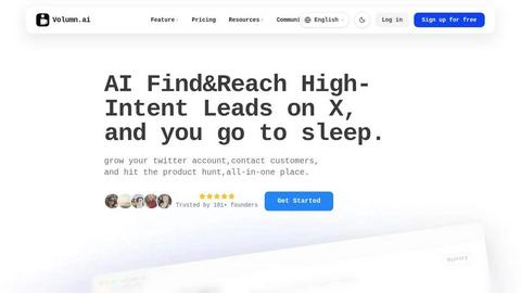 Volumn.ai screenshot