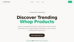 Whop Trends - product for productivity