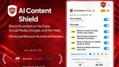 AI Content Shield - product for Productivity & Management