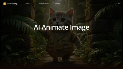 AI Animate Image application interface and features