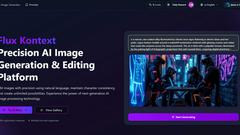 Flux Kontext AI - product for productivity