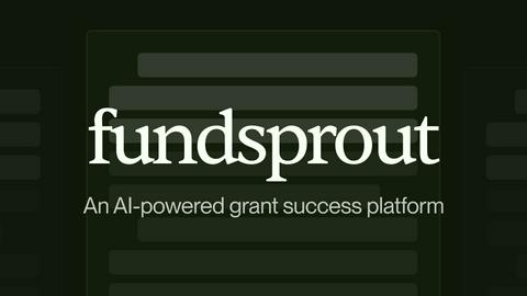 Fundsprout application interface and features
