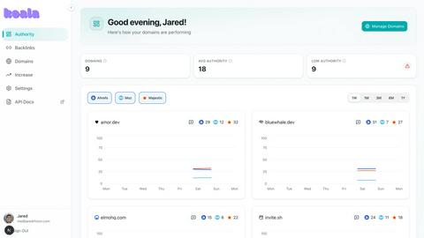 Koala.fyi application interface and features