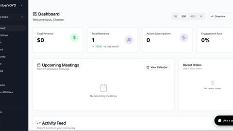 MemberYOYO application interface and features