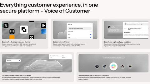 Clarity application interface and features