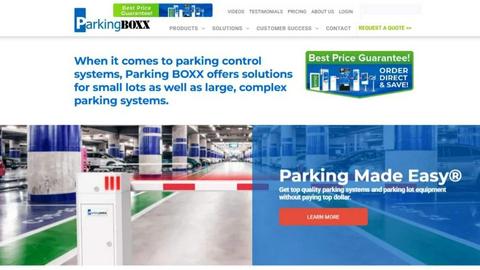 CloudEASE Parking Management application interface and features