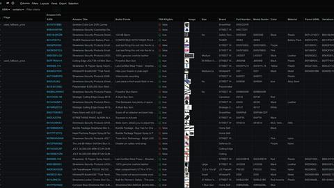 Rocket Source application interface and features