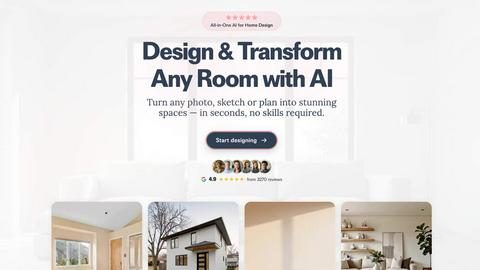 RoomCreator application interface and features