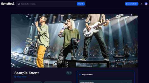 Ticketted application interface and features