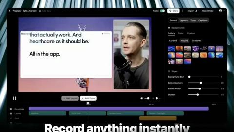 Vibrantsnap application interface and features
